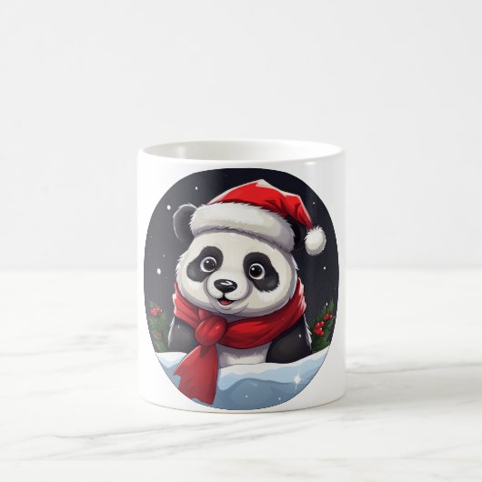 Panda Kerstmis Koffiemok (Center)
