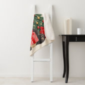 Panda Kerstmis Sherpa Deken (In situ)