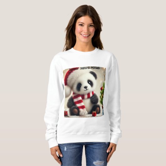 Panda Kerstmis Trui (Voorkant volledig)