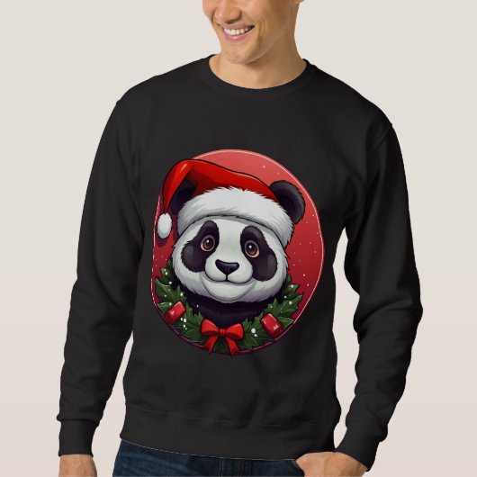 Panda Kerstmis Trui (Voorkant)