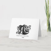 Panda-kerstWenskaart Feestdagen Kaart (Achterkant)