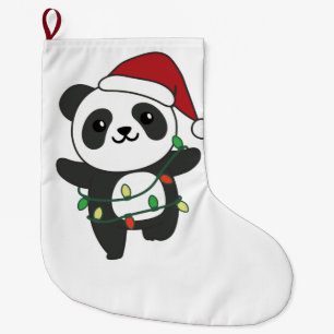 Panda Kerstwinterdieren Pandas Grote Christus Kerstsok