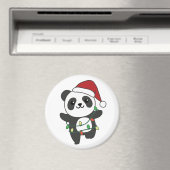 Panda Kerstwinterdieren Pandas Magnet (Insitu (Vaatwasser))