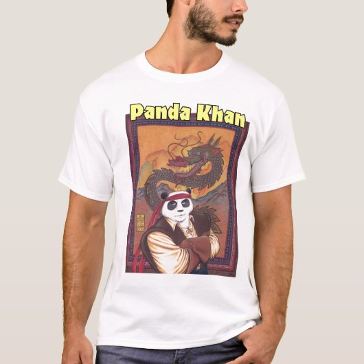 Panda khan special (#5) t-shirt (Voorkant)