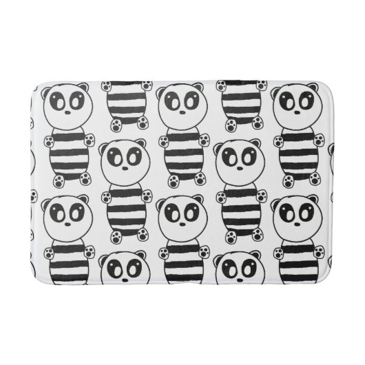 Panda Kids   Badmat (Voorkant)