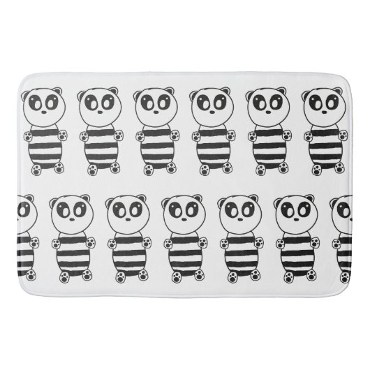 Panda Kids Badmat (Voorkant)