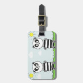 Panda Kids Bagagelabel (Voorkant verticaal)