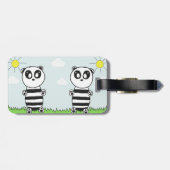 Panda Kids Bagagelabel (Achterkant horizontaal)