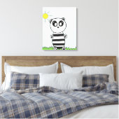Panda Kids Canvas Afdruk (Insitu (Slaapkamer))