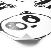 Panda Kids Foto Afdruk (Hoek)
