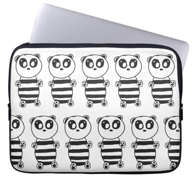 Panda Kids    Laptop Sleeve (Voorkant)