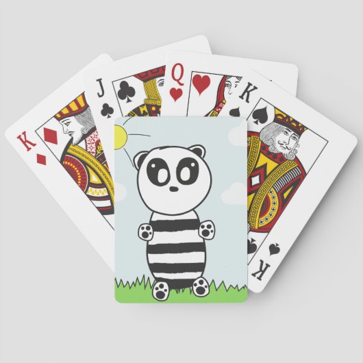 Panda Kids Pokerkaarten (Achterkant)