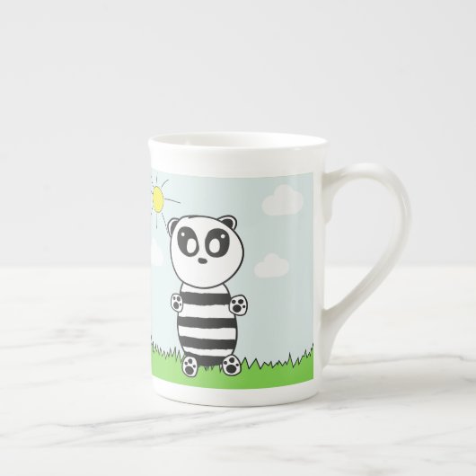 Panda Kids Porselein Kop (Rechts)