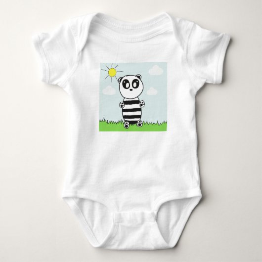 Panda Kids Romper (Voorkant)