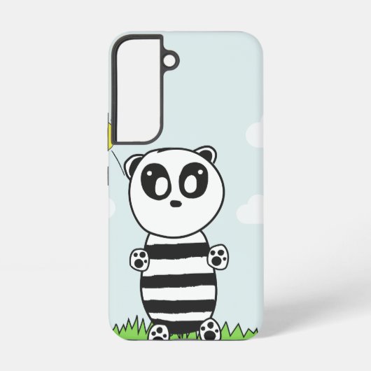 Panda Kids   Samsung Galaxy Hoesje (Achterkant)