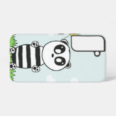 Panda Kids   Samsung Galaxy Hoesje (Achterkant horizontaal)