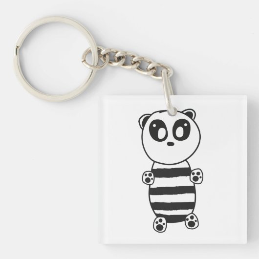 Panda Kids Sleutelhanger (voorkant)