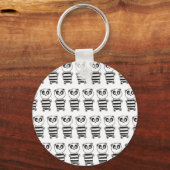 Panda Kids Sleutelhanger (Achterkant)