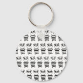 Panda Kids Sleutelhanger (Achterkant)
