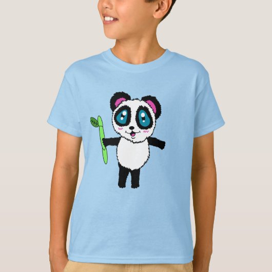 Panda Kids T-shirt (Voorkant)