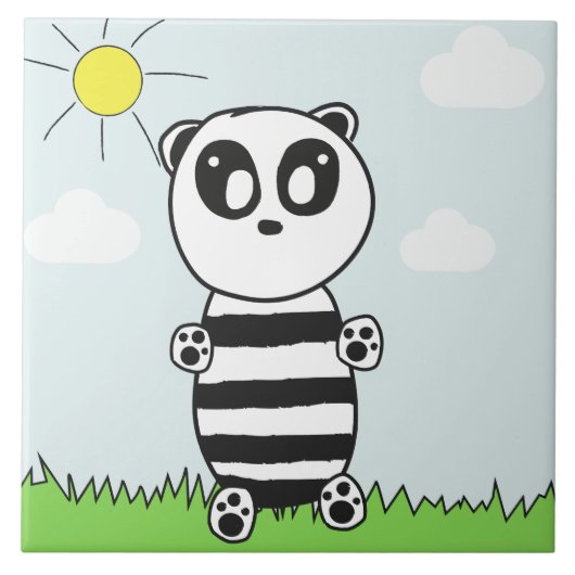 Panda Kids Tegeltje (Voorkant)