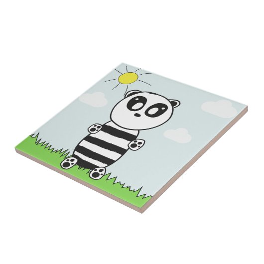 Panda Kids Tegeltje (Zijkant)