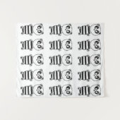 Panda Kids Wandkleed (Voorkant (horizontaal))