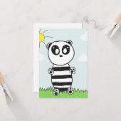 Panda Kind Kaart (Voorkant / Achterkant in situ)