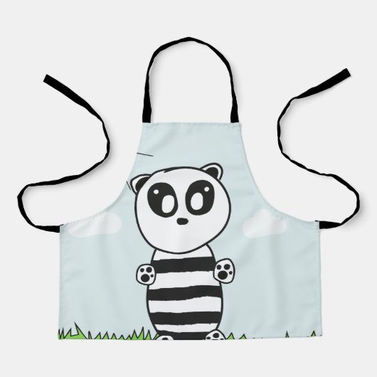 Panda Kind Schort (Voorkant)