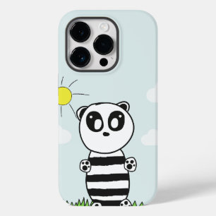 Panda Kinder keramisch Ornament Case-Mate iPhone 14 Pro Hoesje