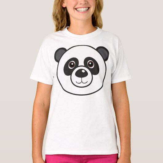 Panda Kinder Shirt (Voorkant)