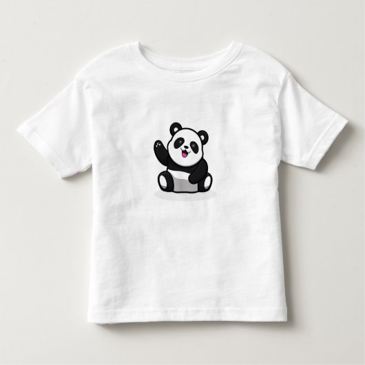 Panda Kinder Shirts (Voorkant)