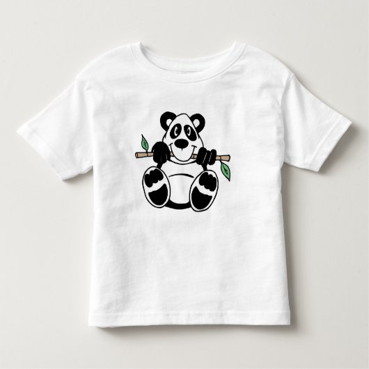 Panda Kinder Shirts (Voorkant)