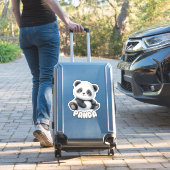 PANDA - KINDERDAGVERBLIJF STICKER (Koffer Insitu)