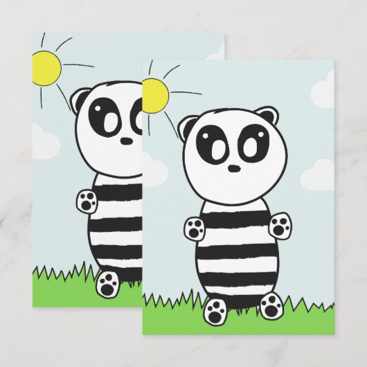 Panda Kinderen (Voorkant / Achterkant)
