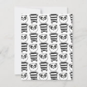 Panda Kinderen Aankondiging (Voorkant)