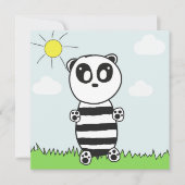 Panda Kinderen Aankondiging (Voorkant)