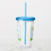 Panda Kinderen Acryl Drinkbeker (Rechts)