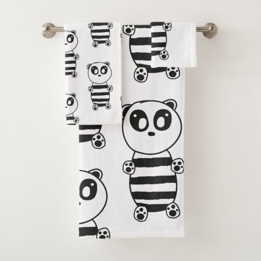 Panda Kinderen Bad Handdoek (Insitu)