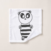 Panda Kinderen Bad Handdoek (Wasdoekje)
