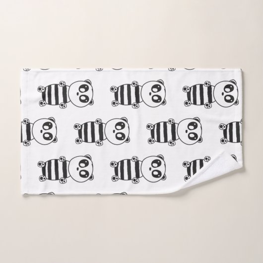 Panda Kinderen Bad Handdoek (Handdoek)