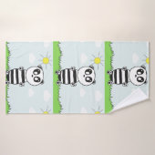 Panda Kinderen Badhanddoek (Badhanddoek)