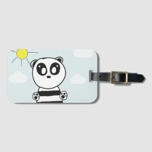 Panda Kinderen Bagagelabel