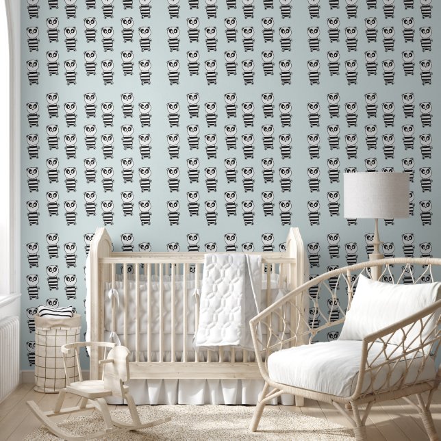 Panda Kinderen Behang (Kinderen)