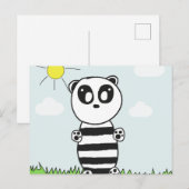 Panda Kinderen Briefkaart (Voorkant / Achterkant)