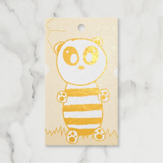 Panda Kinderen Cadeaulabels (Voorkant)