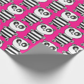 Panda Kinderen Cadeaupapier (Hoek)