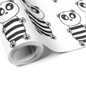 Panda Kinderen Cadeaupapier (Rol Hoek)