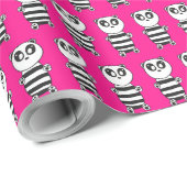 Panda Kinderen Cadeaupapier (Rol Hoek)
