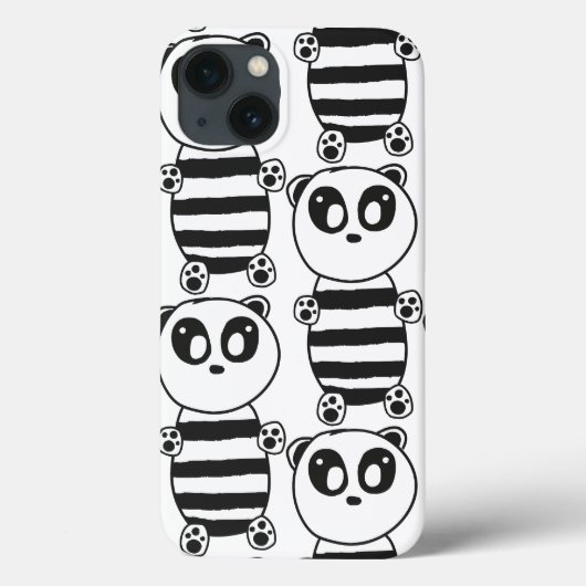 Panda Kinderen Case-Mate iPhone Case (Achterkant)